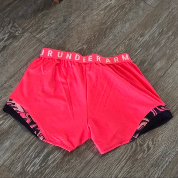 Pink Shock Under Armour Active Shorts - Picture 3 of 4